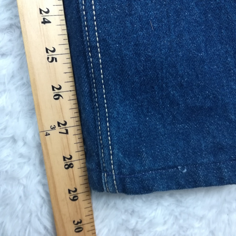 Vtg Kenny Roger's‎ Karmen Girls Jeans Western Straight Leg Blue Denim Indigo 18 - Picture 5 of 11